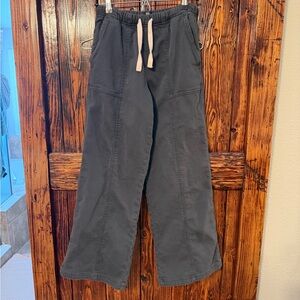 Aerie Charcoal Drawstring Pants